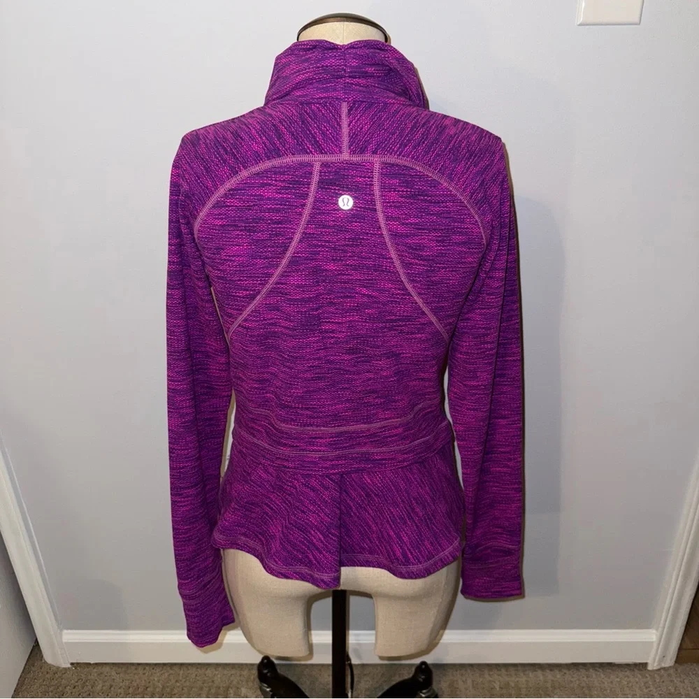 Lululemon Hustle In Your Bustle Jacket Purple Size 8 - Picture 9 of 13